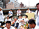 岡田測量設計講の提灯